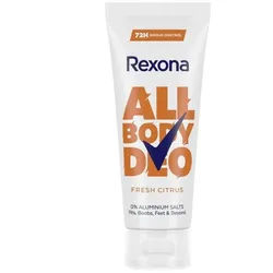 Rexona Körperpflegemittel FRESH CITRUS UNISEX-Ganzkörper-Deocreme 75 ml