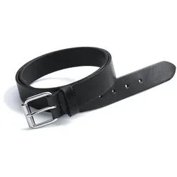 La ceinture en cuir nappa Peter Hahn noir