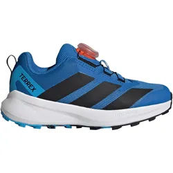adidas Terrex Terrex Agravic BOA Kids Trailrunning-schuh semi impact orange/ray blue/core black (AELF) 2.5