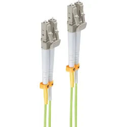 SHVP BS07-500415 - Duplex Patchkabel LC/LC 50/125μ, OM5, lindgrün, 3 m