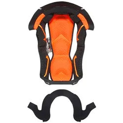 LS2 MX703 Innenfutter, schwarz-orange, Größe M für Männer