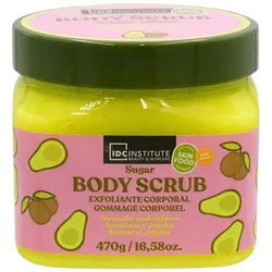Idc Institute Avocado- und Jojobaöl-Zucker-Körperpeeling Creme 470 g