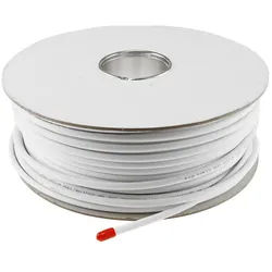 ChiliTec Antennenkabel "Profi-Quality A", 100m 120dB, 4fach geschirmt, Meter-Markierung