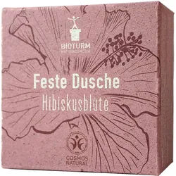 Bioturm Naturkosmetik Feste Dusche Hibiskusblüte 100 g