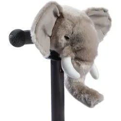 Plüschtier , Hellgrau , Textil , 26x20x20 cm , Spielzeug, Kuscheltiere