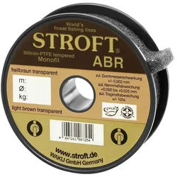 Stroft Angelschnur Schnur STROFT ABR Monofile 200m, 200 m Länge, 0.35 mm Fadendurchmesser, (1-St), 10.5kg Tragkraft weiß