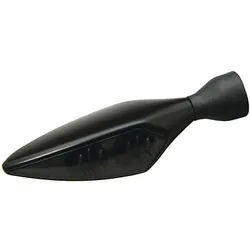 Kellermann Blinker Micro Rhombus Dark, schwarz, vorne rechts / hinten links, schwarz für Männer