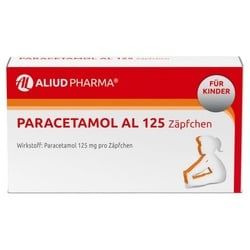 PARACETAMOL AL 125 Säuglings-Suppos. 10 St