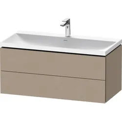 Duravit L-Cube c-shaped Set wandhängend Leinen Matt 1000x480x480 mm - LC6952O75750000 LC6952O75750000