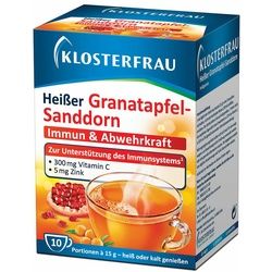 Klosterfrau Broncholind® Heißer Granatapfel-Sanddorn Granulat 10x15 g 10x15 g Granulat