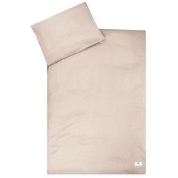 Atrigo Kinderbettwäsche , Sandfarben , Textil , 100x135 cm , Textiles Vertrauen - Oeko-Tex®, Made in Germany , bügelfrei, pflegeleicht, schadstoffgeprüft , Heimtextilien, Bettwäsche & Leintücher, Kinderbettwäsche