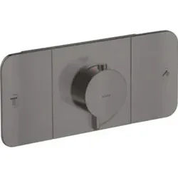 hansgrohe Fertigmontageset Axor One UP-Thermostat., 2 Verbr., brush. bla vc