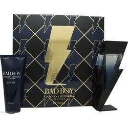 Carolina Herrera Bad Boy Cobalt Geschenkset 100 ml EDP + 100 ml Duschgel