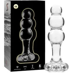 Nebula Series By Ibiza - Borosilikatglas Analplug 1 St