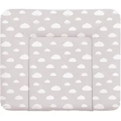 My Baby Lou Wickelauflage , Grau, Weiß , Kunststoff , Füllung: Polyethersulfon (Pes) , 85x72 cm , Made in EU, Oeko-Tex® Standard 100 , schadstoffgeprüft, abwischbar , Baby & Kindermöbel, Babyzimmer, Wickelkommoden & Zubehör