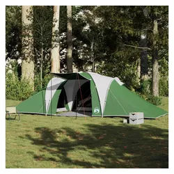furnicato Faltzelt Familienzelt Grün 660 x 438 x 196 cm für 6 Personen, (1 tlg) grün