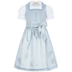 KRÜGER KIDS Dirndl Kinderdirndl Oceana hellblau 134