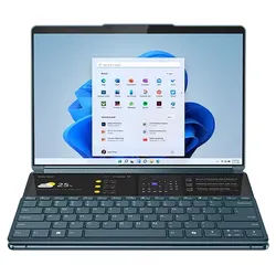 Lenovo Yoga Book 9i Gen 9 13 Intel Processeur Intel® Core Ultra 7 155U c?urs E jusqu?à 3,80 GHz c?urs P jusqu?à 4,80 GHz, Windows 11 Famille 64, 512 Go SSD M.2 2242 PCIe Gen4 TLC