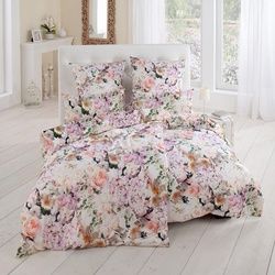 Estella Mako-Satin Bettwäsche 155x220 Isalie Rosenbudget Romantik 7154-985