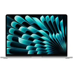 Apple 15-inch MacBook Air Notebook (38,91 cm/15,3 Zoll, Apple M5, 10-Core GPU, 24 GB, 1000 GB SSD) silberfarben 1000 GB | 24 GB RAM