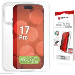 DISPLEX Real Glass MM+Case Apple iPhone 17 Pro Handytasche