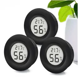 MAVORI Raumthermometer digitaler Hygrometer mit Thermometer für innen, 3er & 6er Set, 3-tlg., Temperatur & Luftfeuchtigkeit mit sehr präzisen Messwerten