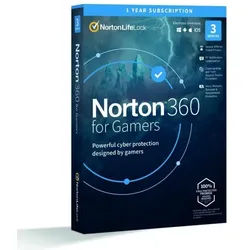 Norton 360 for Gamers 2025 | 3 Geräte - 1 Jahr | Downloadlink + Produktschlüssel | kein Abo