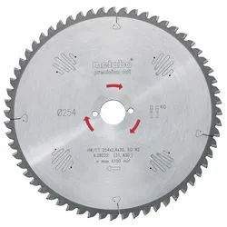 metabo Kreissägeblatt, "precision cut wood - professional", 160 x 20 mm, Zähnezahl 24