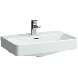 Laufen Waschtisch kompakt Laufen Pro S 380x600x175mm, Weiß, 1 Hahnloch, mit Überlauf H8189590001041