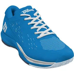 Wilson Tennisschuhe Rush Pro Ace Clay/Sandplatz (2E/weit) 2024 frenchblau Herren