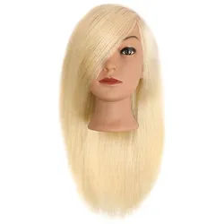 Efalock Übungskopf Ella Naturhaar lichtblond 50 cm
