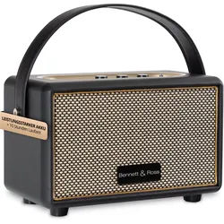 Bennett & Ross BB-820BK Blackmore Junior Bluetooth® Akku Lautsprecher Schwarz