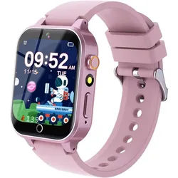 YEDASAH rose1 Smartwatch (3,9 cm, sim-karte), Kinder Smartwatch mit rosa