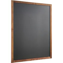 Wandtafel Holz 80 x 100 cm, Kiefernholz, braun