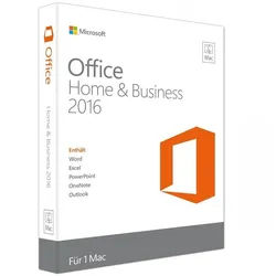 Microsoft Office 2016 Home and Business Vollversion für Mac