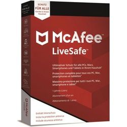 McAfee LiveSafe (unlimited Devices - 1 Jahr) GLOBAL