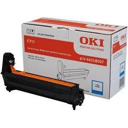OKI Trommel (ohne Toner) »44318507« cyan blau