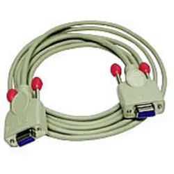 Lindy Nullmodem-Kabel 9 pol. Kupplung - Kabel 31578 Computer-Kabel