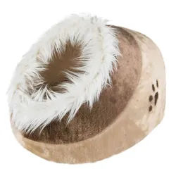 TRIXIE Höhle Minou, 35 x 26 x 41 cm, beige / braun