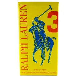 Ralph Lauren Eau de Toilette Big Pony "Yellow 3 woman" 100 ml