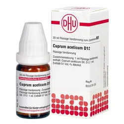 Cuprum Aceticum D12 Dilution