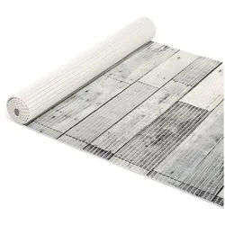 ANRO Schaum-Badematte Antirutschmatte Weichschaummatte mit Drainage Premium, Höhe 5 mm, strapazierfähig, Drainage Effekt, Rillen, wasserdurchlässig, rutschhemmend, pflegeleicht, Weich, Rutschfest, Rutschhemmend, Schnelltrockend, mit Drainagelöchern, Modern, Praktisch, PVC, Eckig, Geprägt grau Eckig | 65 cm x 120 cm x 5 mm