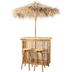 Bar-Set (BHT 120x105x25 cm) - braun - BHT 120x105x25 cm