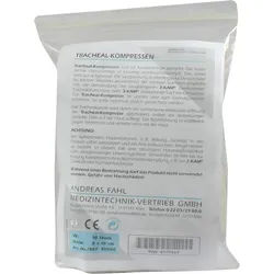 Tracheal Kompressen Metalline 8x10cm 10 ST