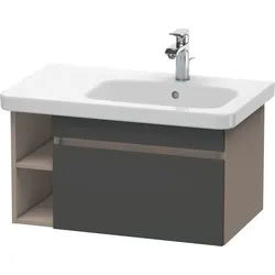 Duravit DuraStyle Waschtischunterbau wandhängend Graphit & Basalt Matt 730x448x398 mm - DS639304943 DS639304943