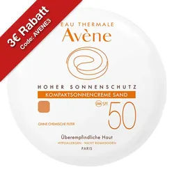 Avene Kompaktsonnencreme Spf 50 sand