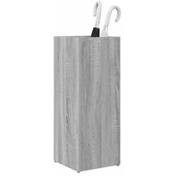 vidaXL Schirmständer 25 x 24,5 x 64 cm Sonnenschirmhalter mit Speicher Graues Sonoma 25x24 grau