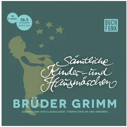 Hörspiel Sämtliche Kinder- und Hausmärchen,3 MP3-CDs