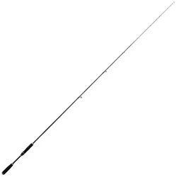 Bullseye Fishing Spinnrute Bullseye Jig Whip Reiserute 2.0, (4-tlg) schwarz 2,35 m