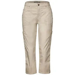 STREET ONE 7/8-Hose beige 32/3/4 Hosen